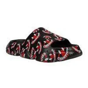 Champion Meloso Squish Smile Slides Black & Red Size Men\'s 9 NEW Champion | Shoes | Champion Meloso Squish Smile Slides Black  main image 2